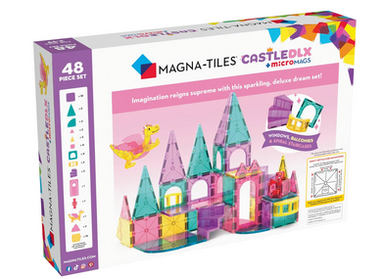 Magna-Tiles Castle DLX 48-Piece Set
