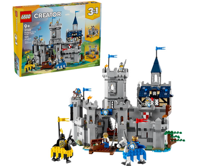 LEGO CREATOR Medieval Horse Knight Castle