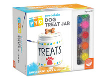 Paint Your Own Porcelain: Dog Treat Jar