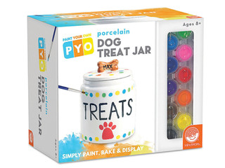 Paint Your Own Porcelain: Dog Treat Jar