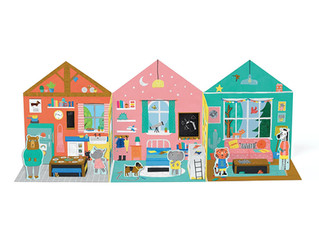 Mudpuppy My Pop Up Dollhouse