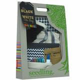 Seedling DIY Black and White Tote Bag