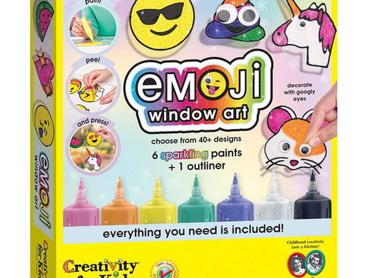 Creativity for Kids Emoji Window Art