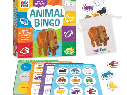 Peaceable Kingdom World of Eric Carle Animal Bingo