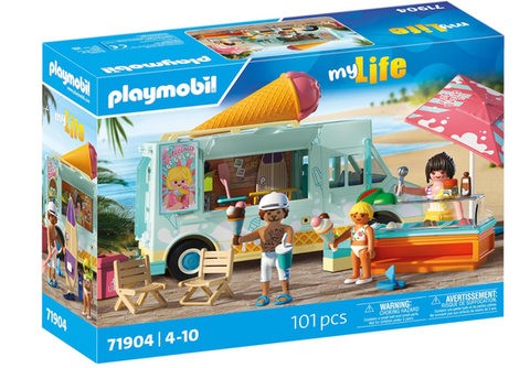 Playmobil My Life Ice Cream Truck & Surf Shop