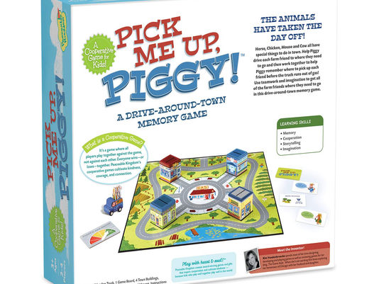 Peaceable Kingdom Pick Me Up, Piggy!