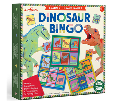 eeBoo Dinosaur Bingo