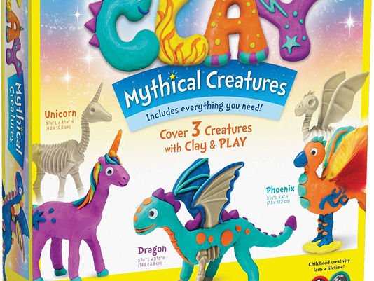 Creativity for Kids Create with Clay Mythical Creatures