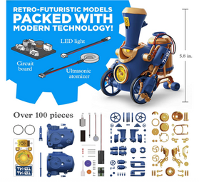 Thames & Kosmos TrainBots 2-in-1 Steam Maker Kit