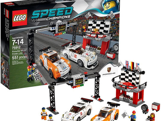 LEGO Speed Champions Porsche 911 GT Finish Line