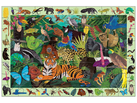 Mudpuppy Search & Find Rainforest Puzzle