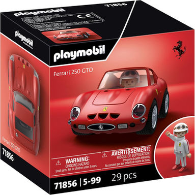 Playmobil Ferrari 250 GTO, Porsche Carrera GT, Volkswagon T1 Camper, Ford F-150 Raptor