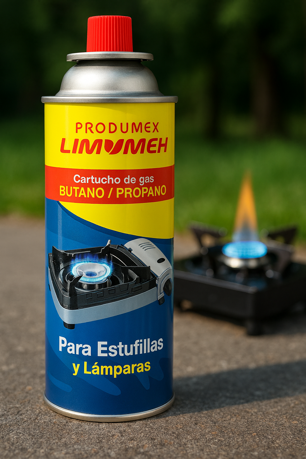 GAS BUTANO ESTUFILLA