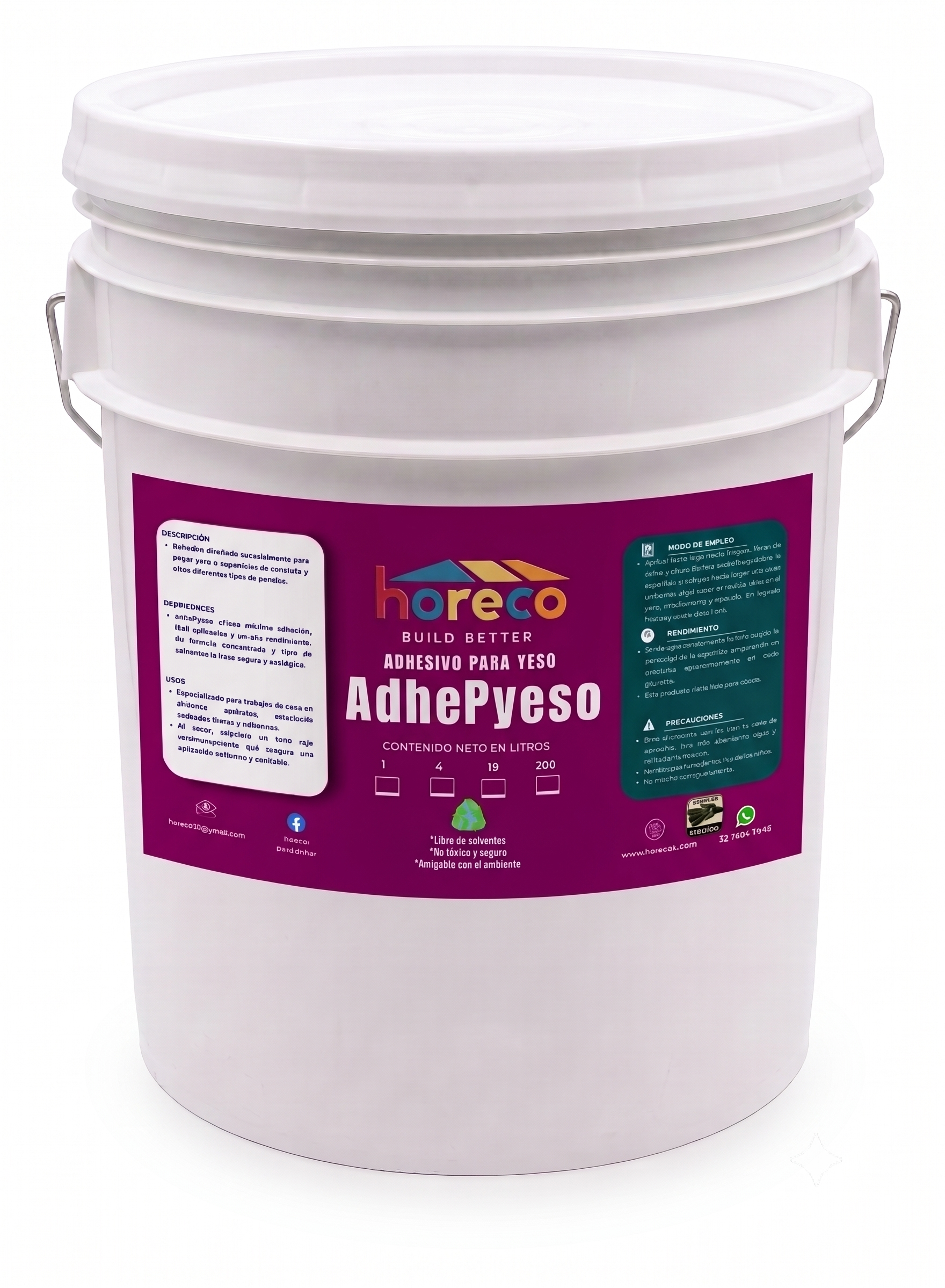 AdhePyeso – Adhesivo especializado para yeso