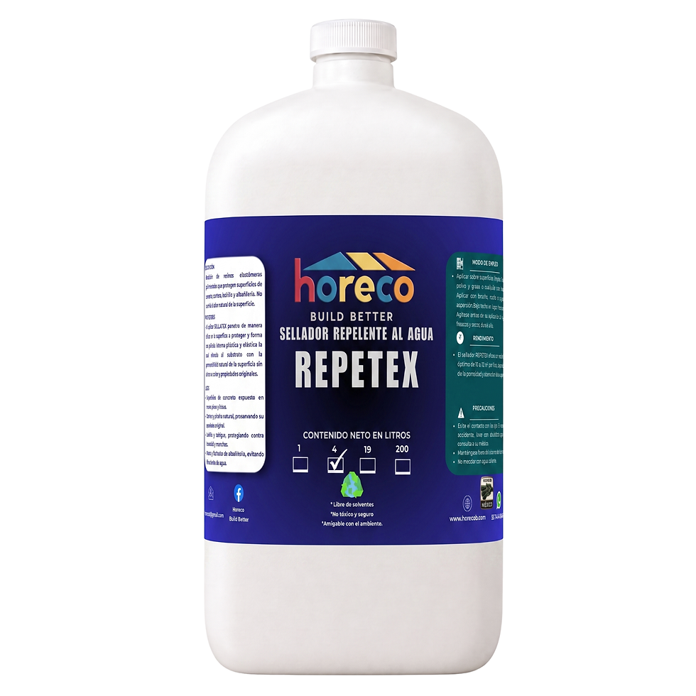 Miniatura: Repetex – Sellador repelente invisible para muros y techos   