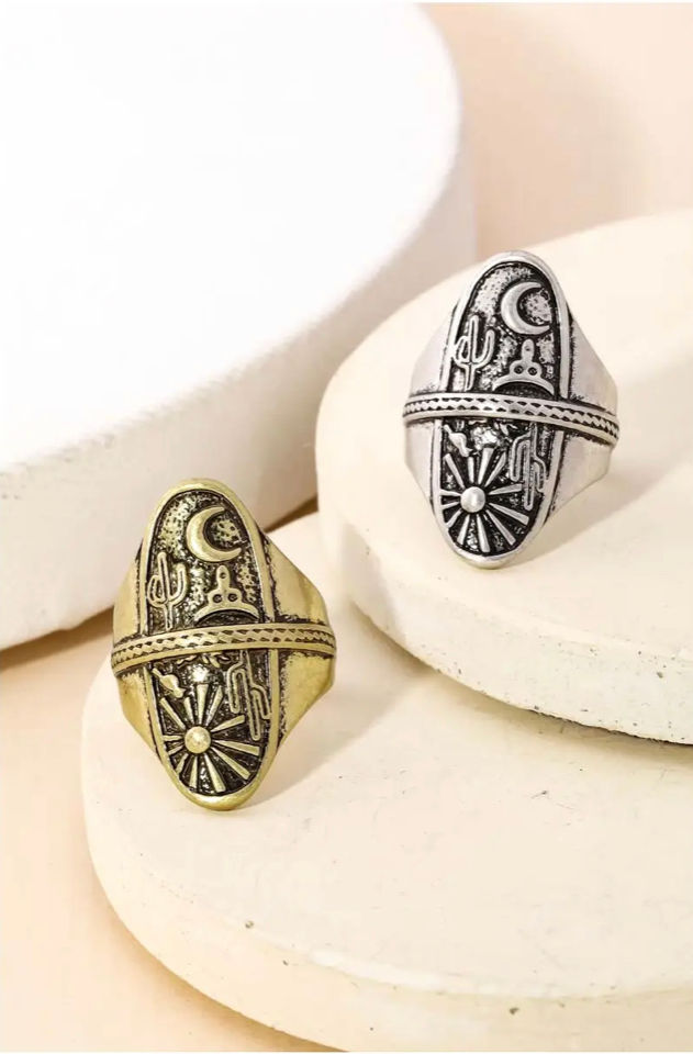 Thumbnail: Desert Sun Day Ring Gold