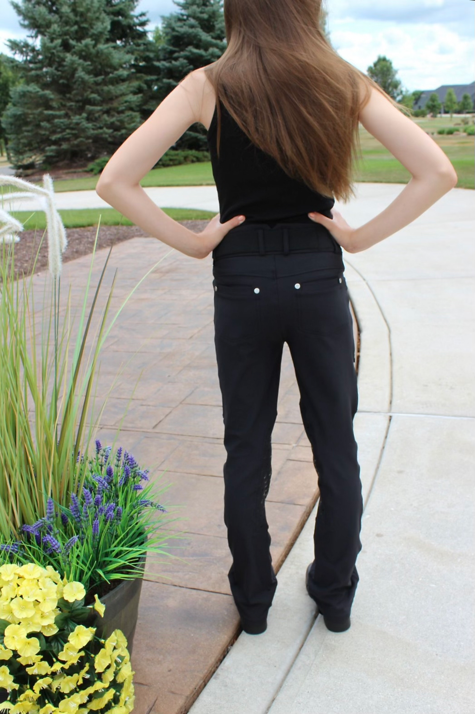 Thumbnail: Grace Harper Youth Bootcut Jods ~ Black