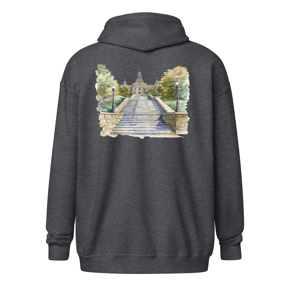 Thumbnail: Unisex heavy blend zip hoodie