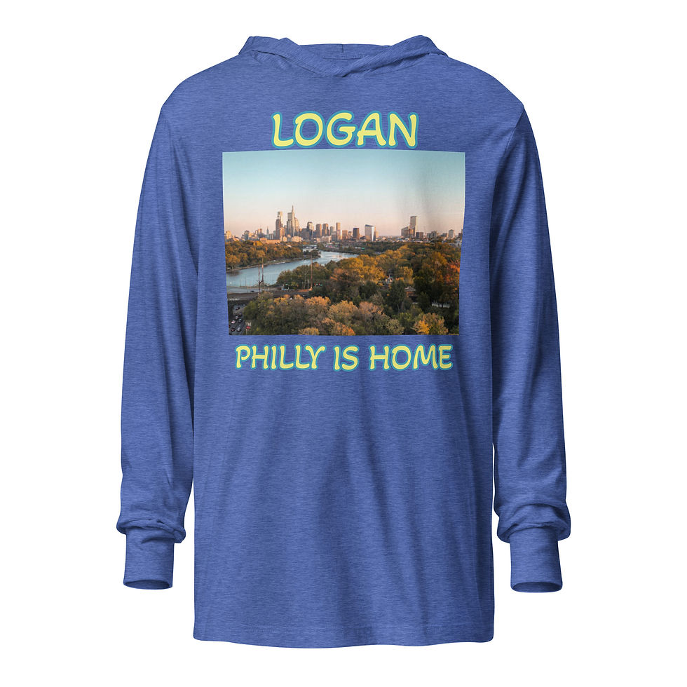 Thumbnail: Hooded long-sleeve tee