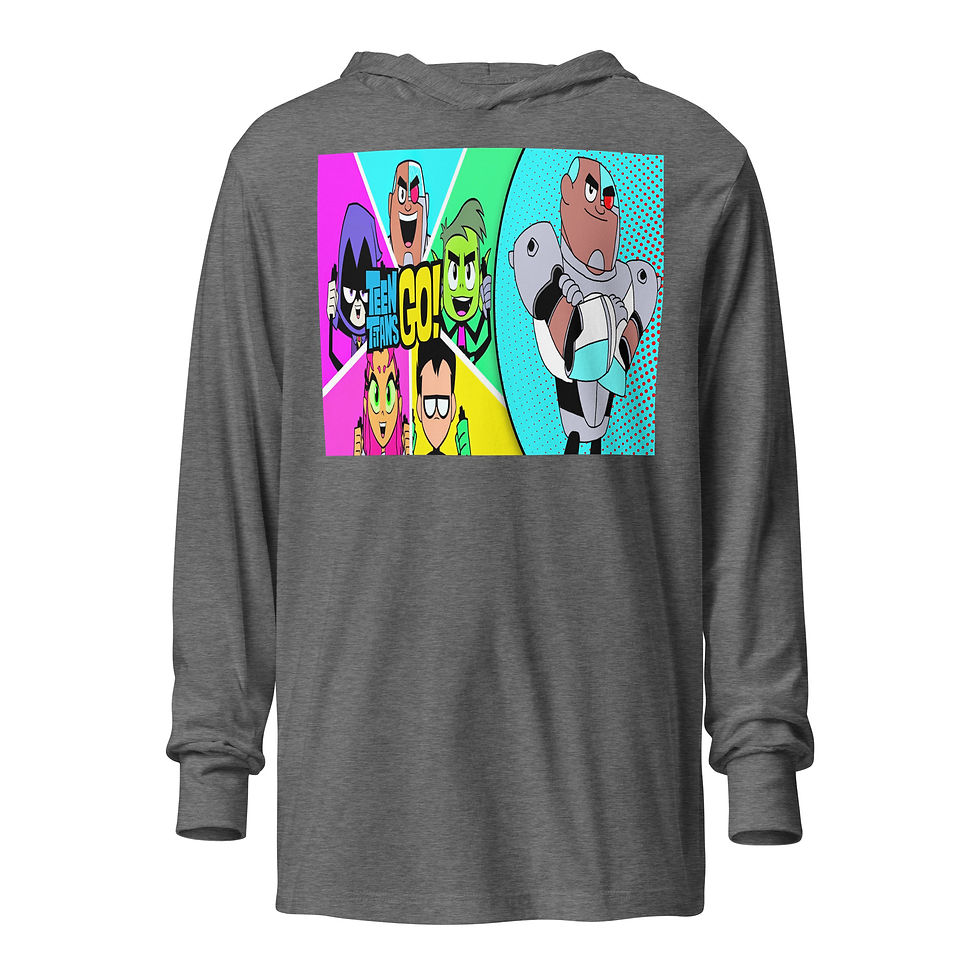 Thumbnail: Hooded long-sleeve tee