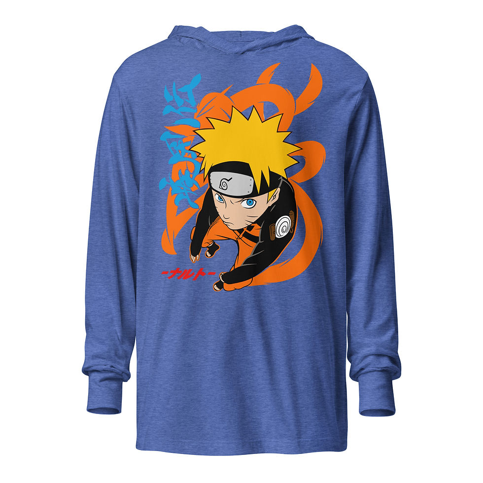 Thumbnail: Hooded long-sleeve tee