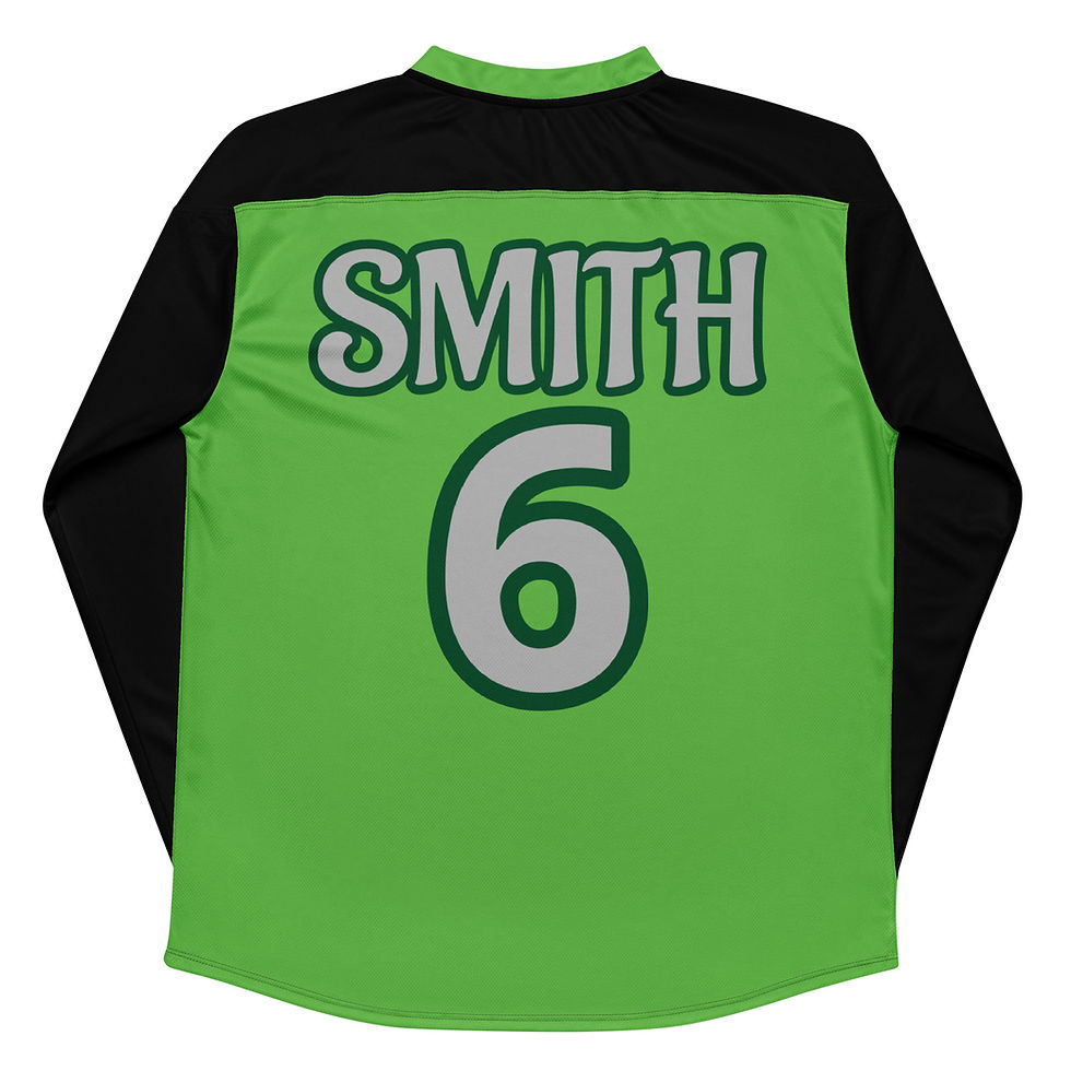 Thumbnail: Recycled hockey fan jersey