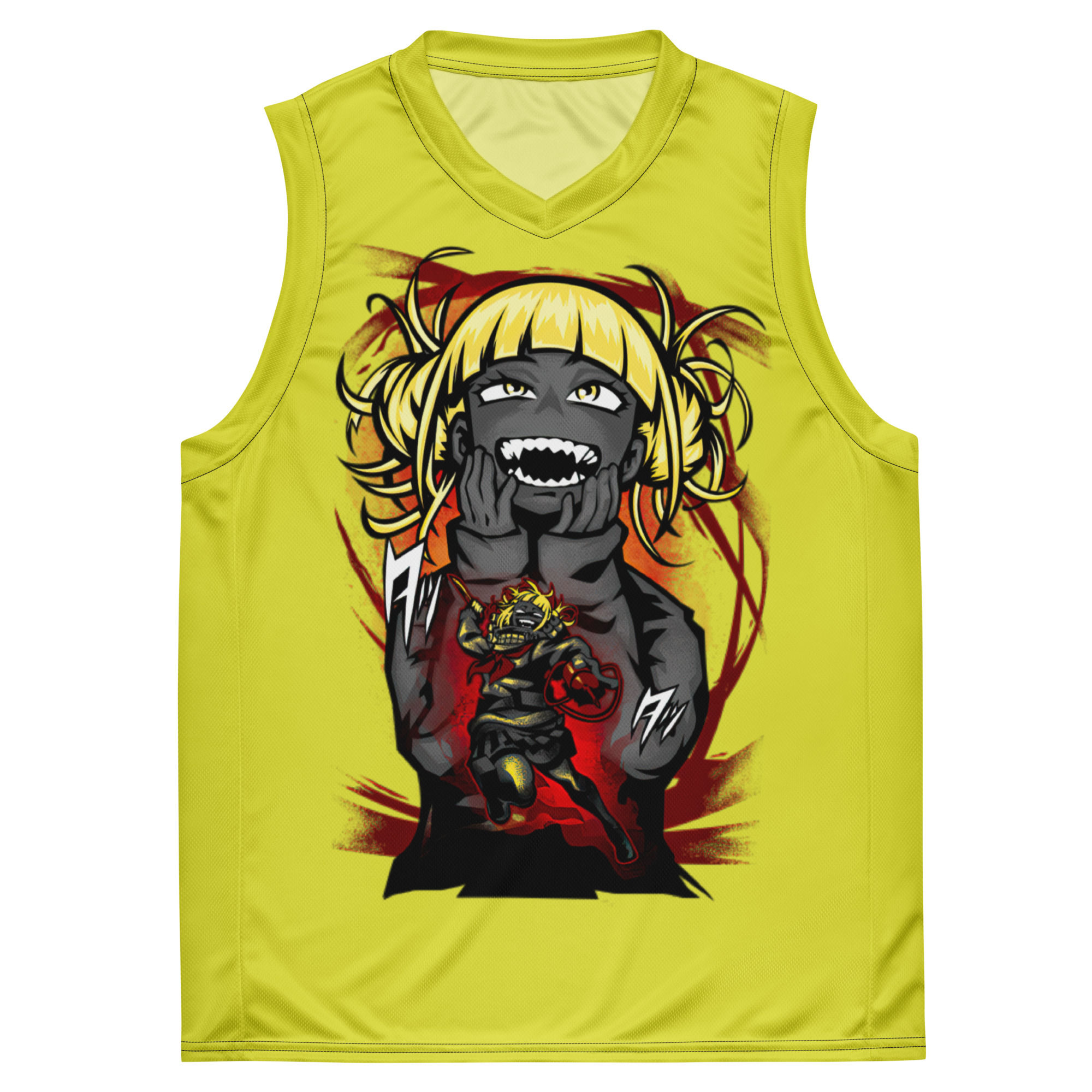 Recycled unisex basketball jersey