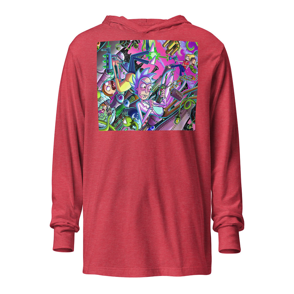 Thumbnail: Hooded long-sleeve tee