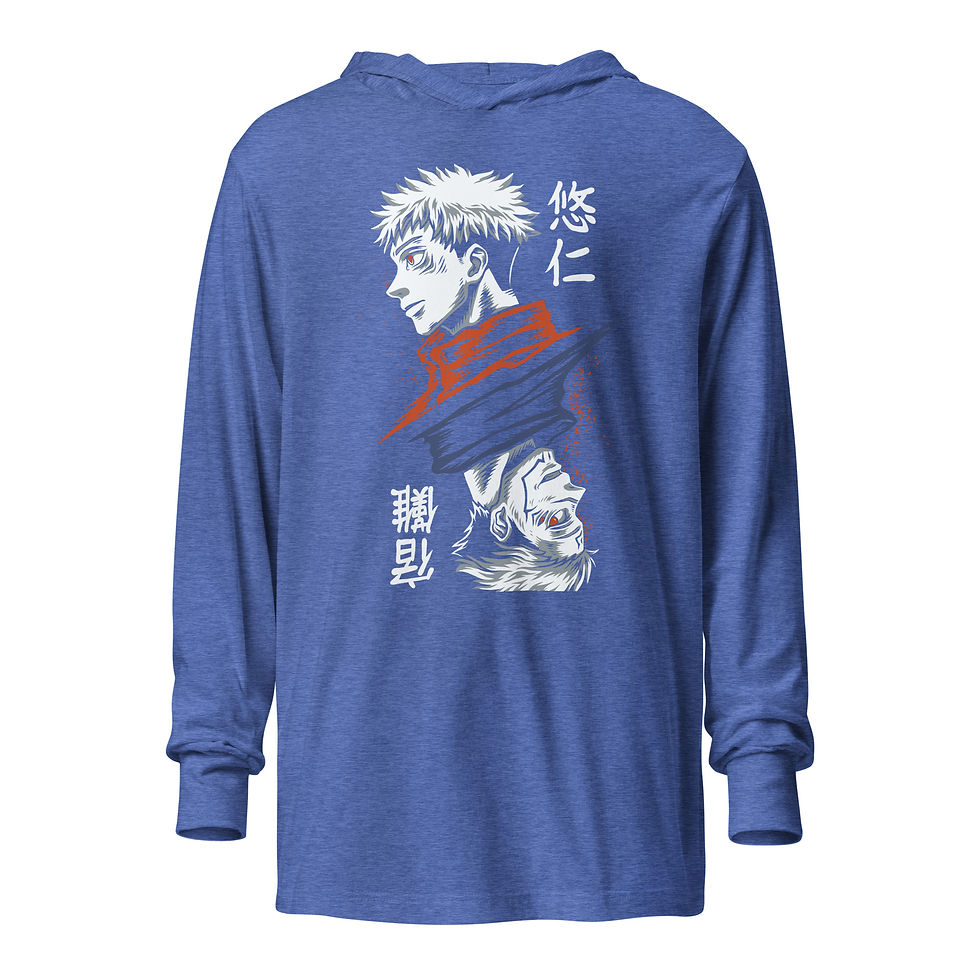 Thumbnail: Hooded long-sleeve tee