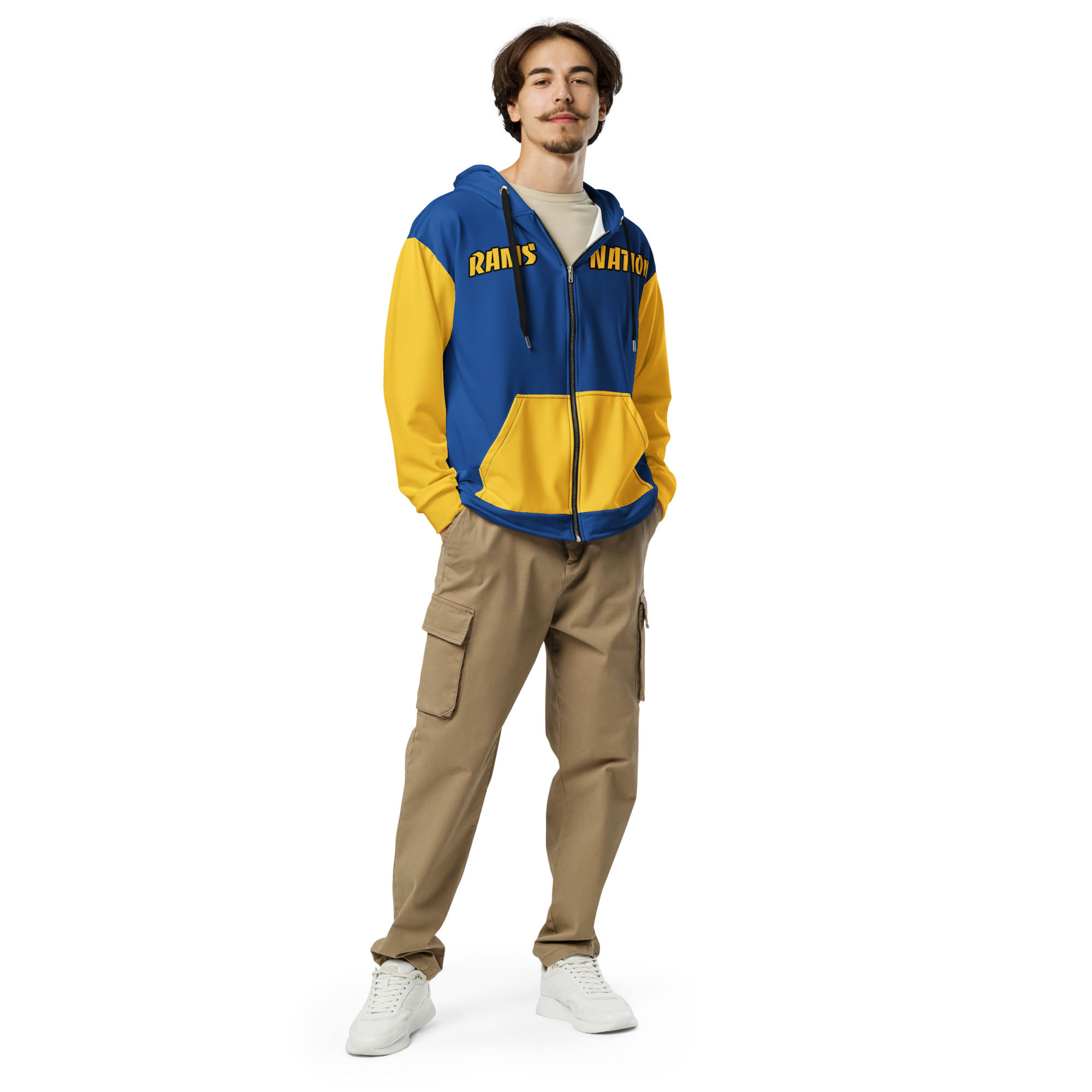 Unisex zip hoodie