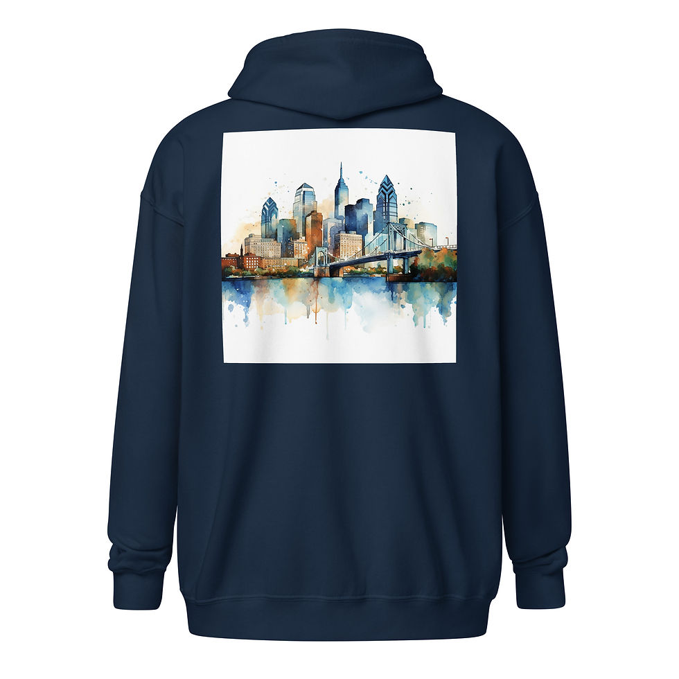 Thumbnail: Unisex heavy blend zip hoodie