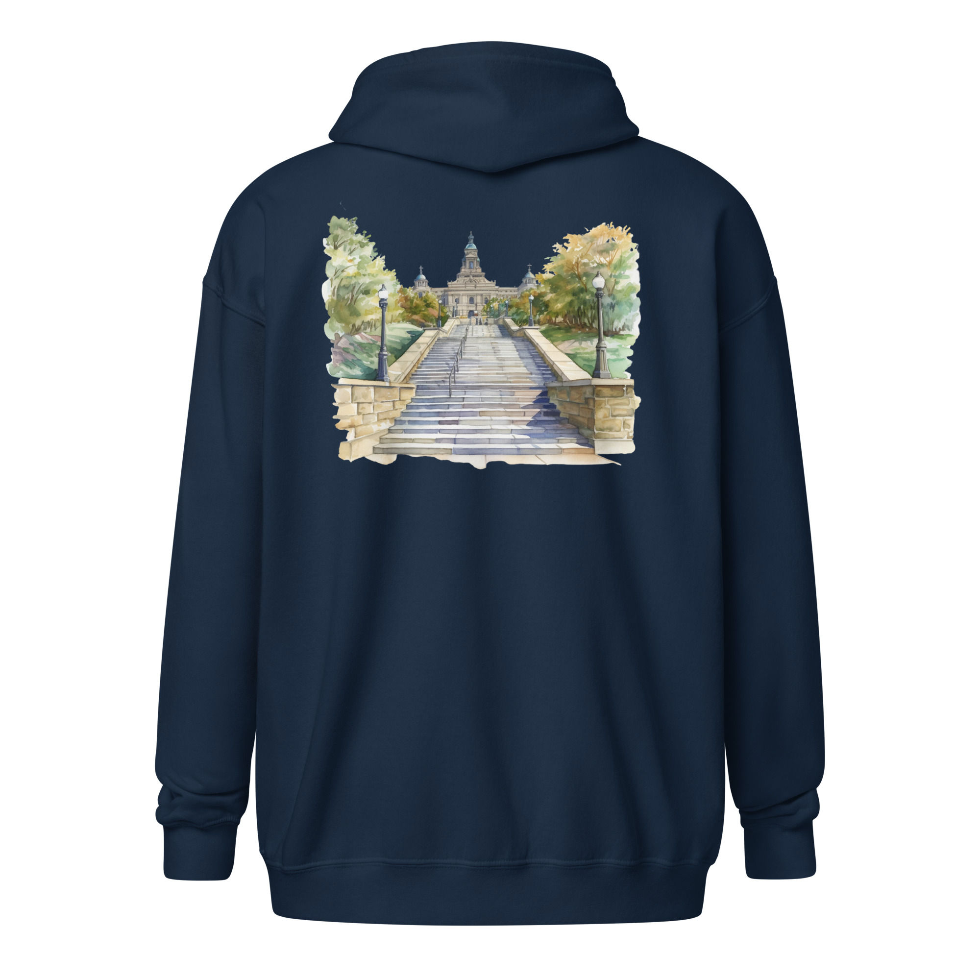 Unisex heavy blend zip hoodie