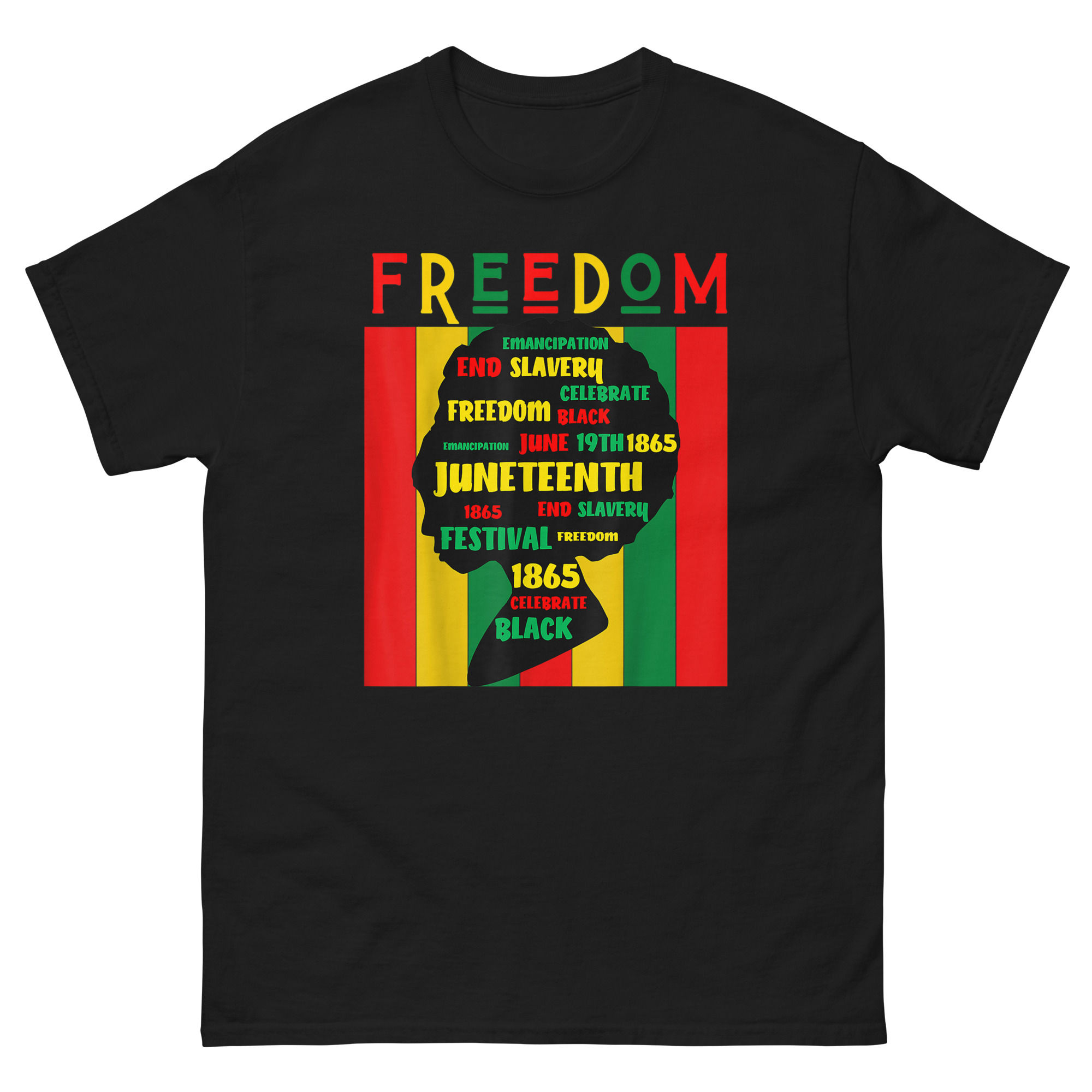 BASIC TEE SHIRT JUNETEENTH