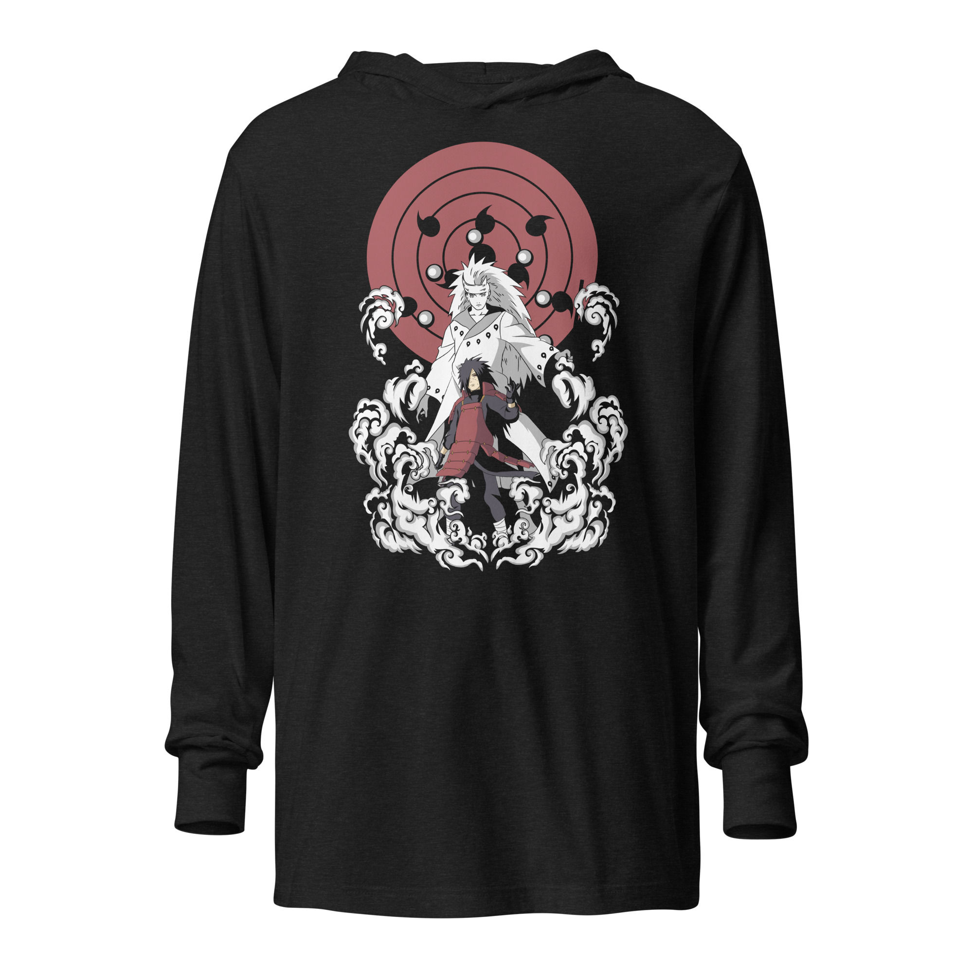 Hooded long-sleeve tee