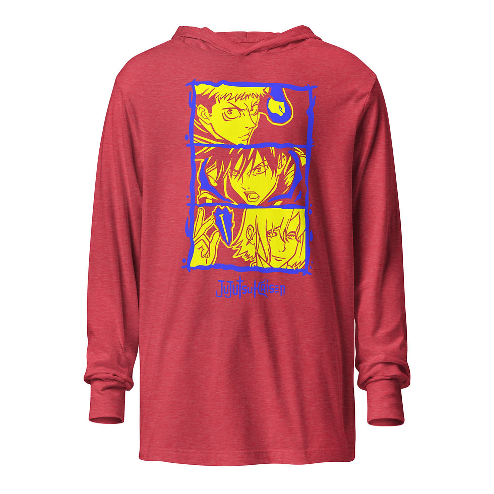 Thumbnail: Hooded long-sleeve tee