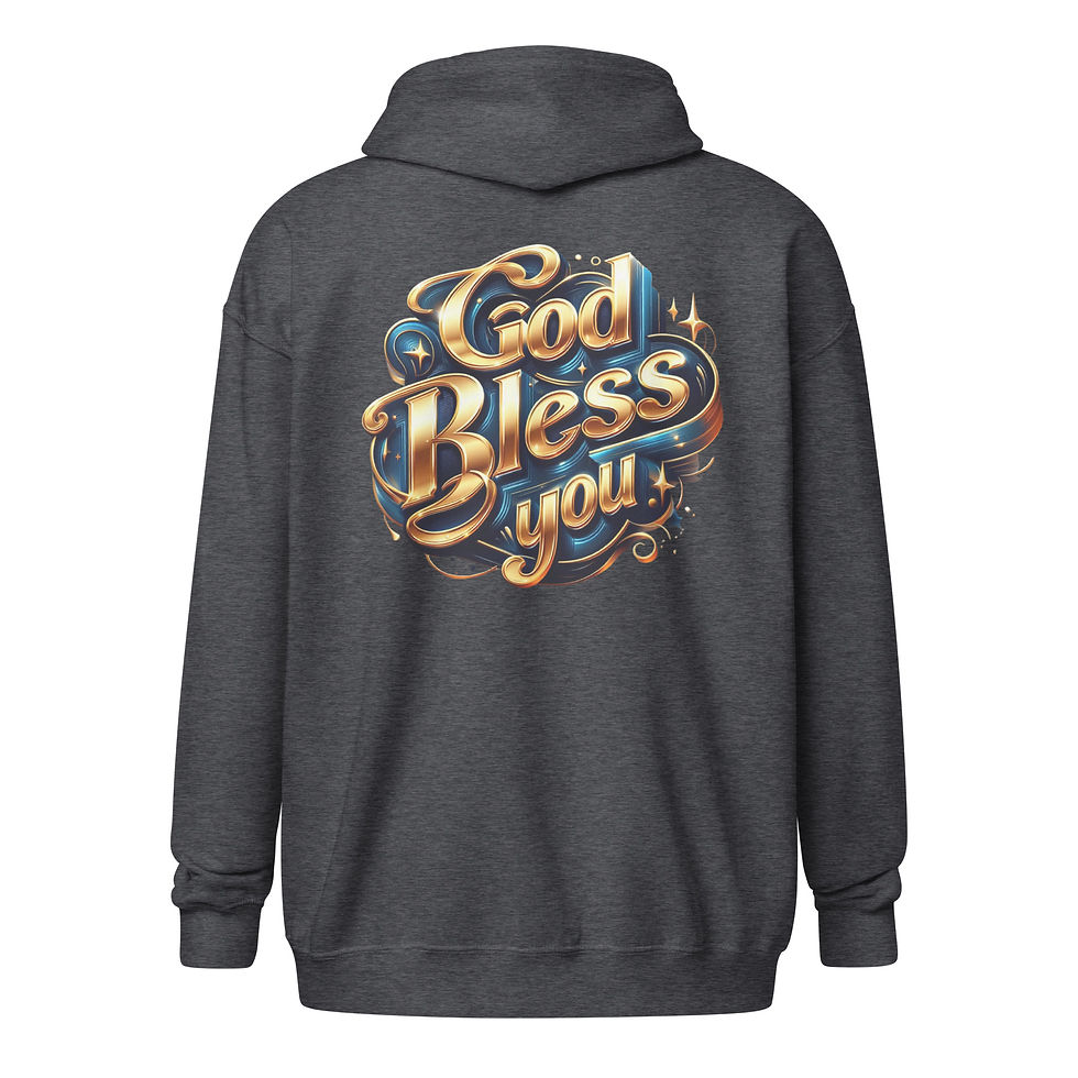 Thumbnail: Unisex heavy blend zip hoodie