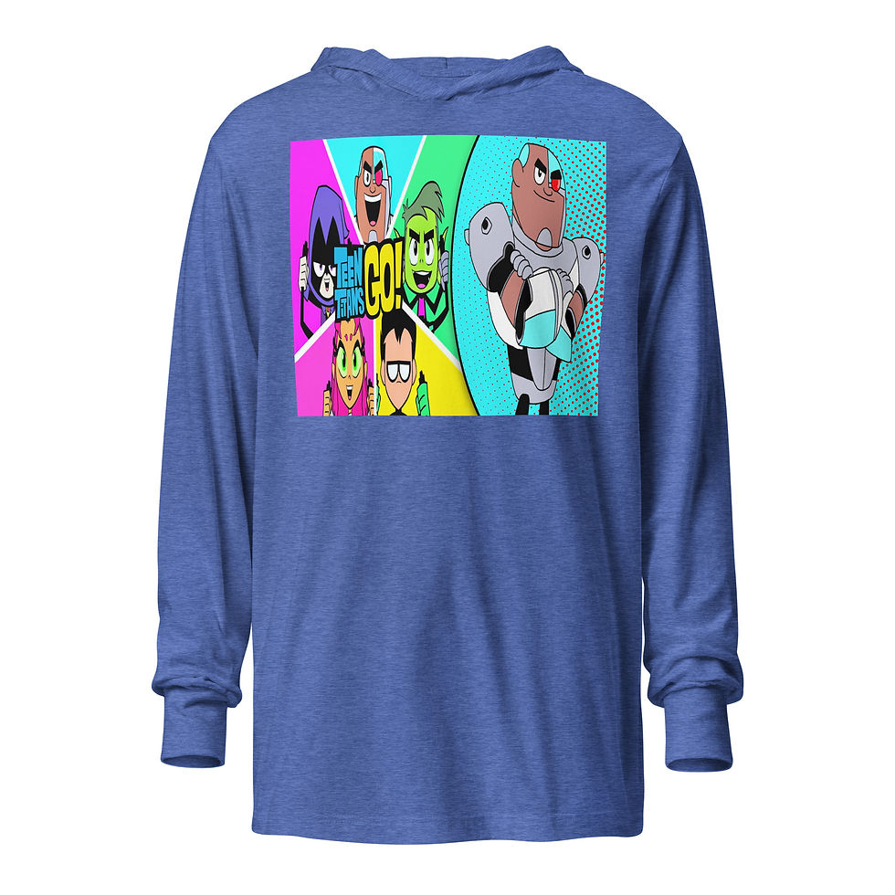 Thumbnail: Hooded long-sleeve tee