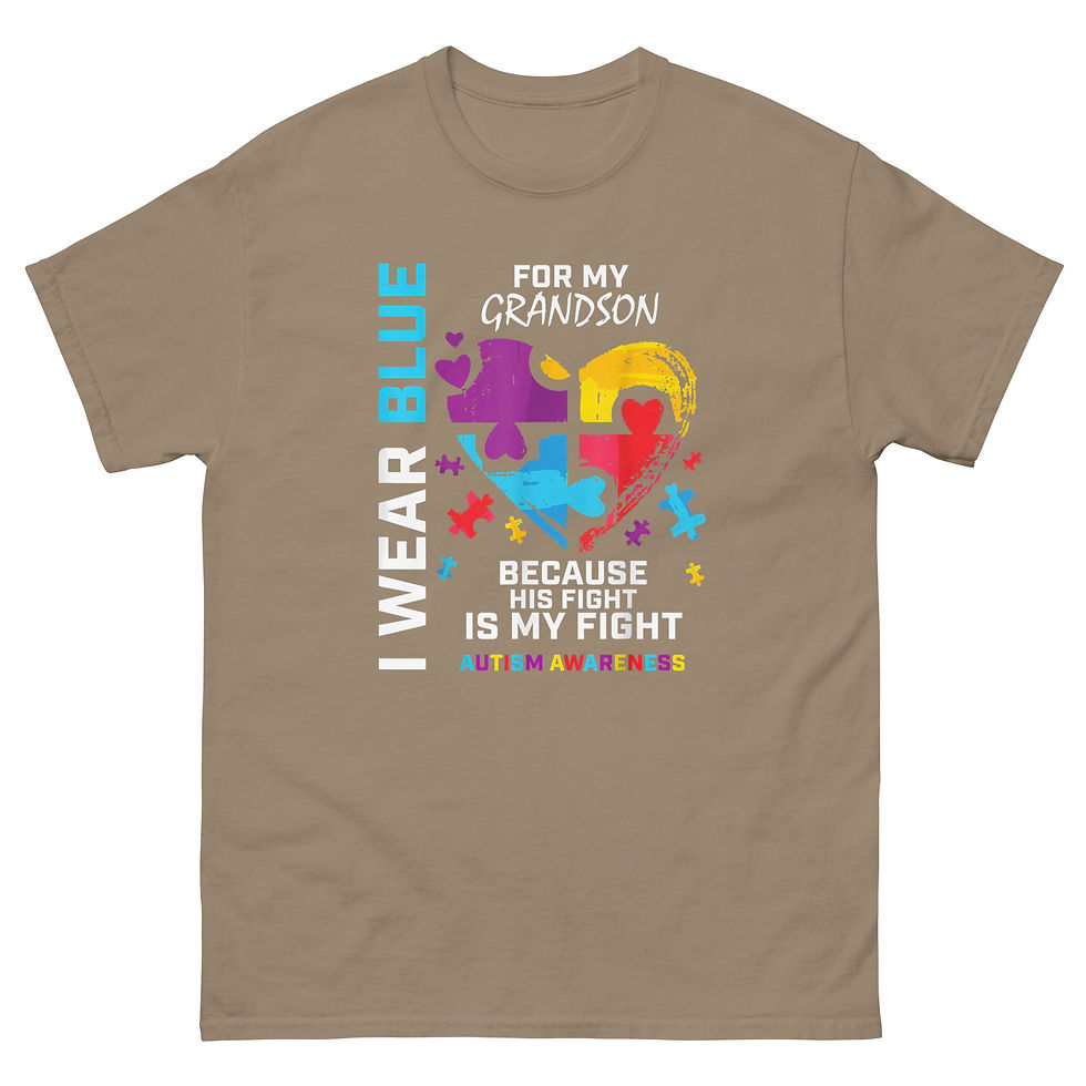 Thumbnail: BASIC TEE SHIRT AUTISM/LUPUS
