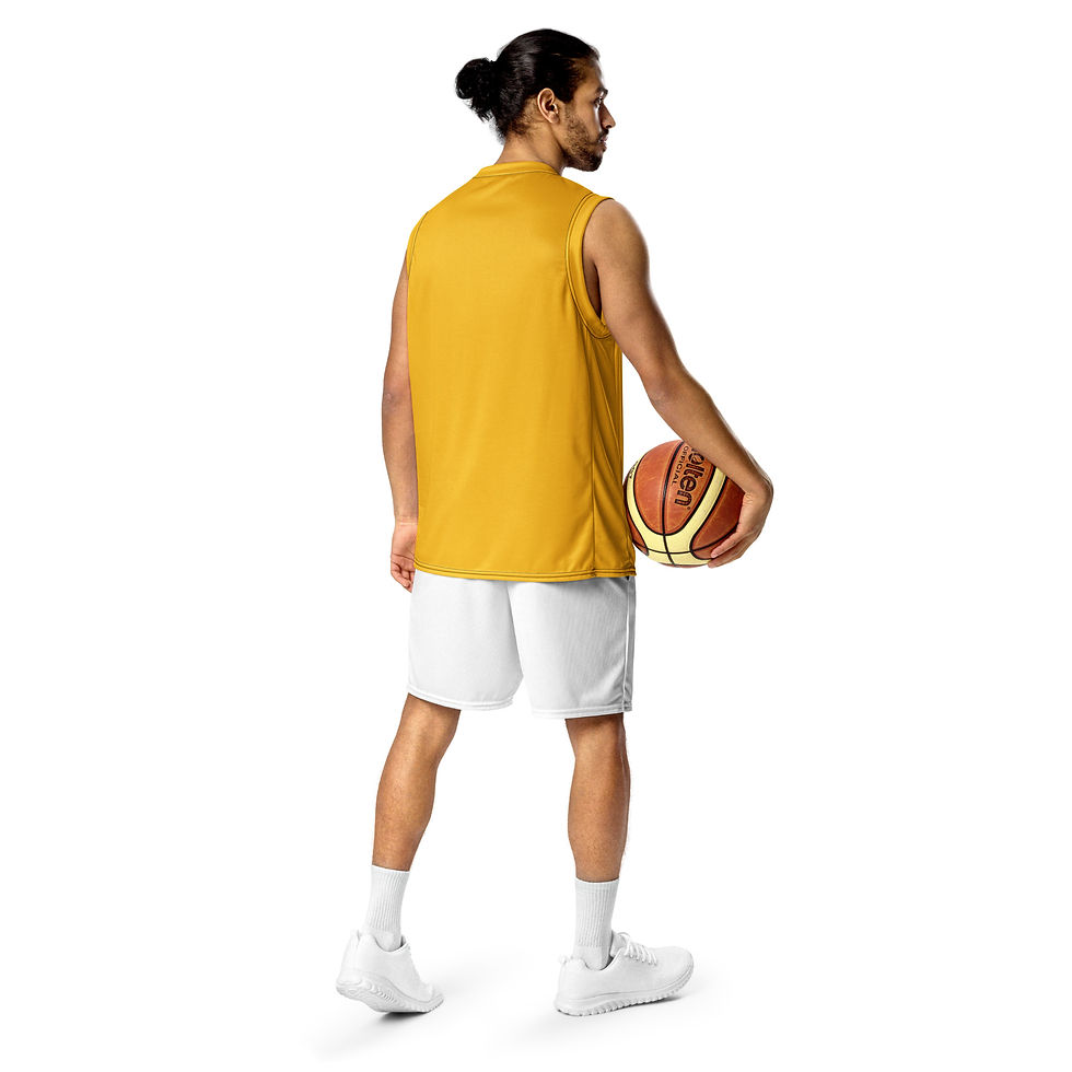 Thumbnail: Recycled unisex basketball jersey