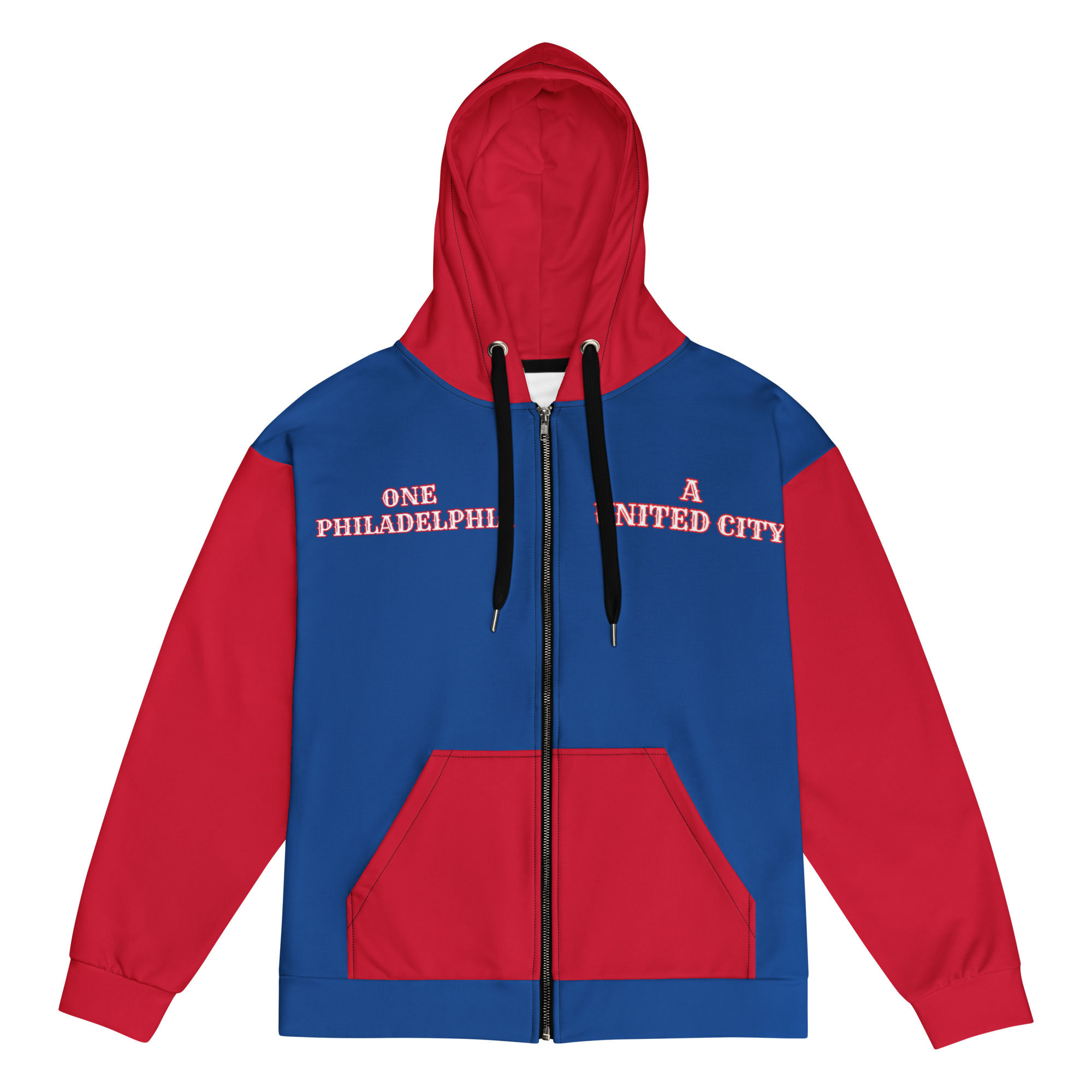 Unisex zip hoodie