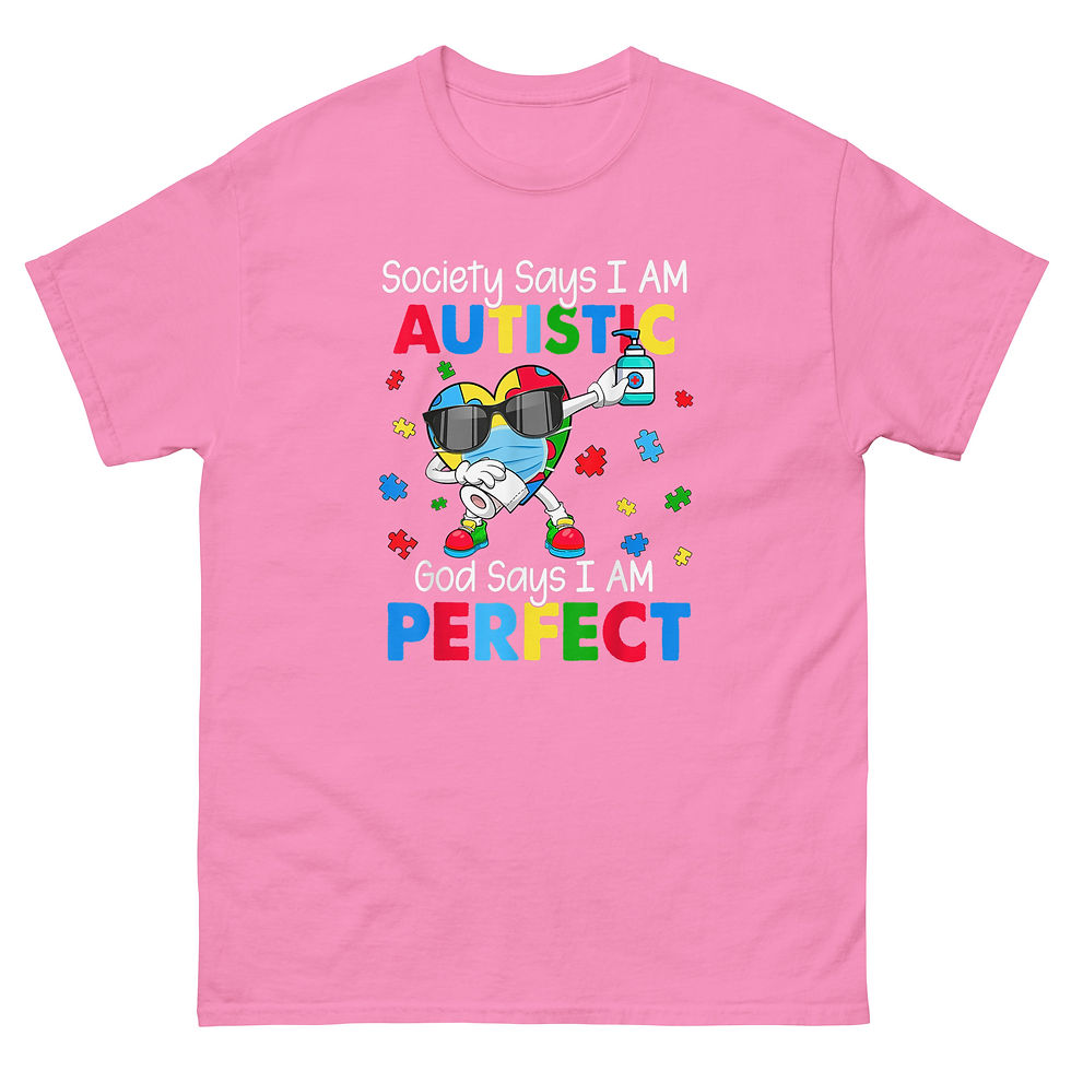 Thumbnail: BASIC TEE SHIRT AUTISM/LUPUS