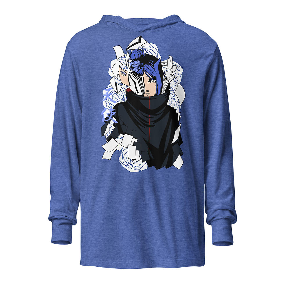 Thumbnail: Hooded long-sleeve tee