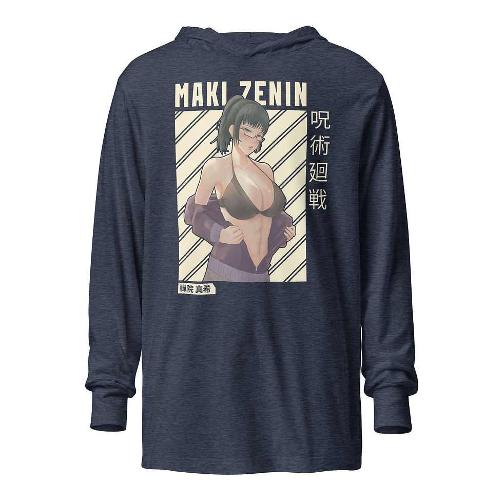 Thumbnail: Hooded long-sleeve tee