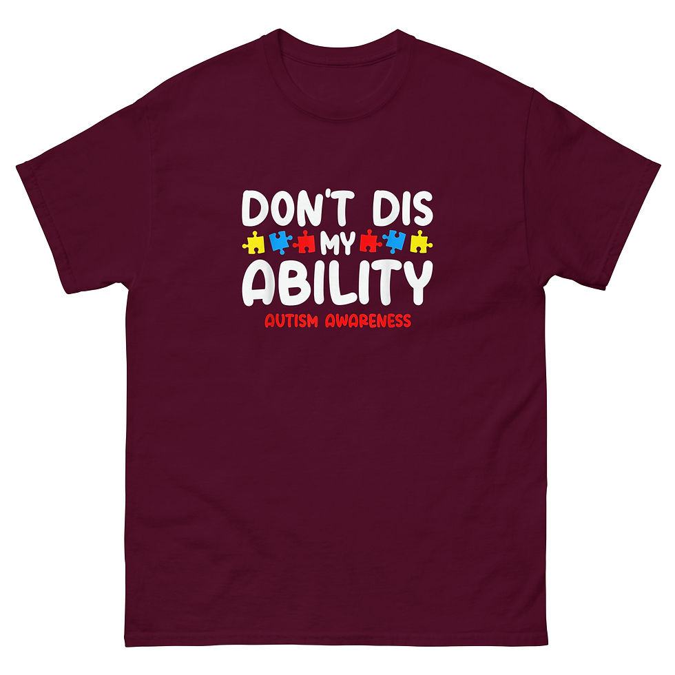 Thumbnail: BASIC TEE SHIRT AUTISM/LUPUS