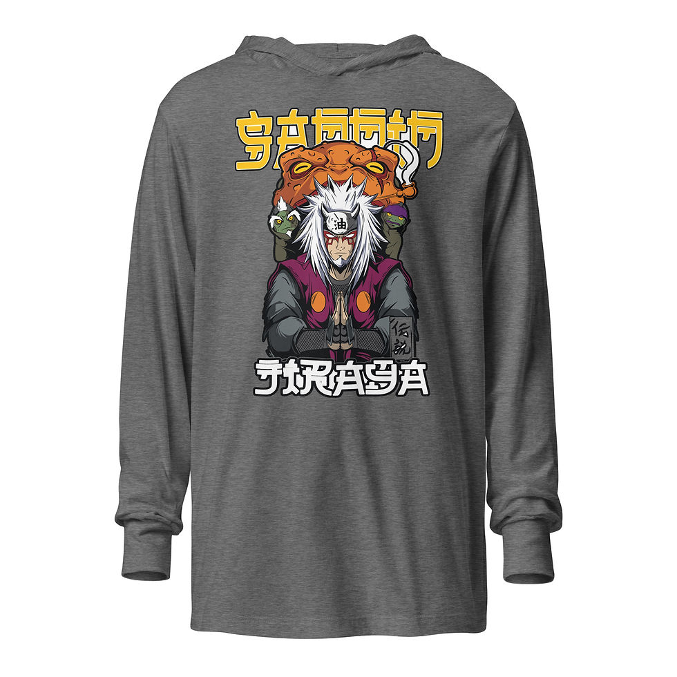 Thumbnail: Hooded long-sleeve tee
