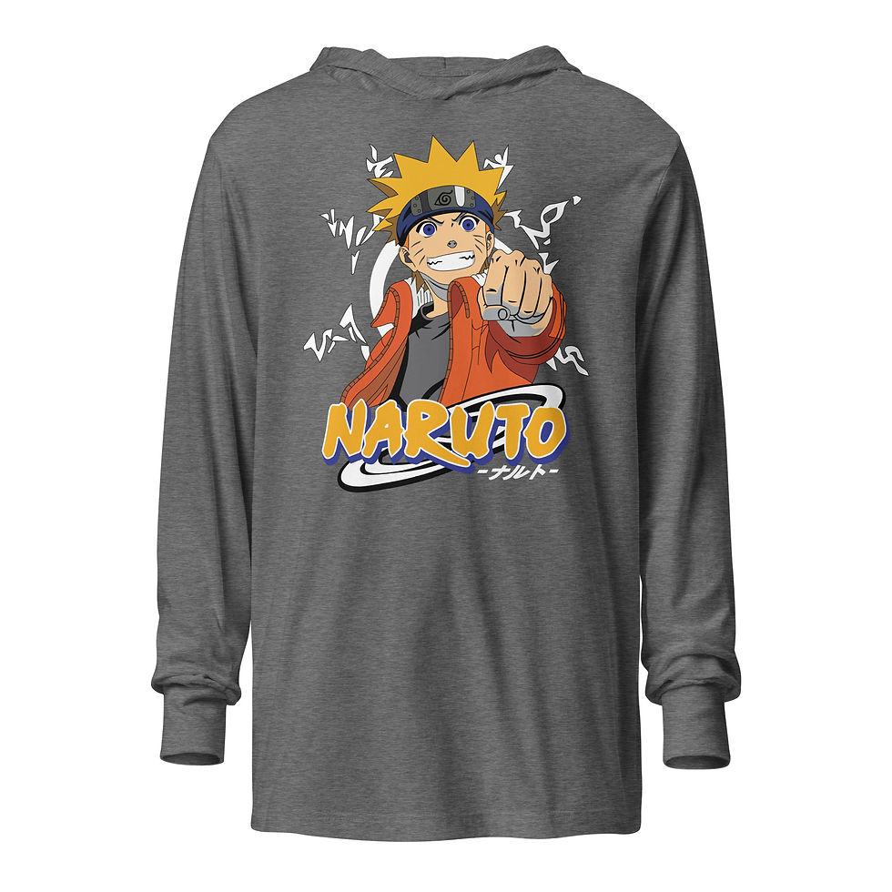 Thumbnail: Hooded long-sleeve tee
