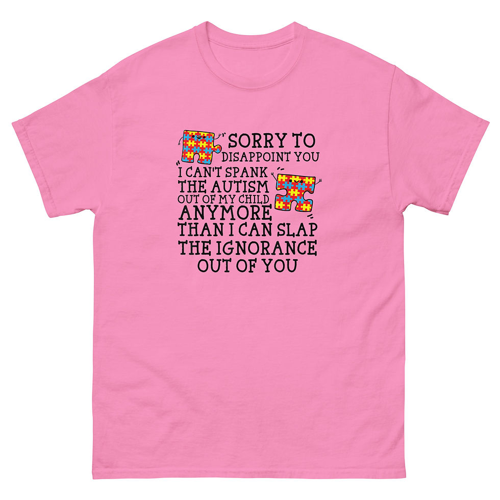 Thumbnail: BASIC TEE SHIRT AUTISM/LUPUS