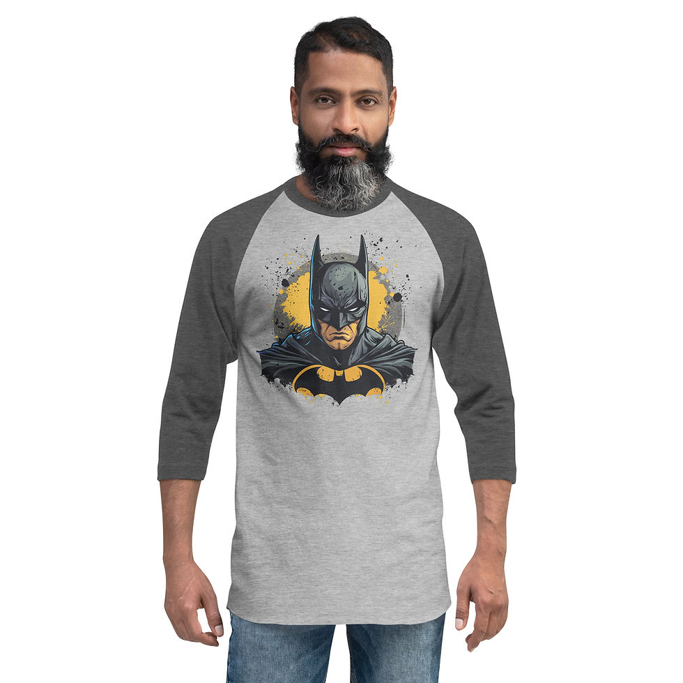 Thumbnail: 3/4 sleeve raglan shirt