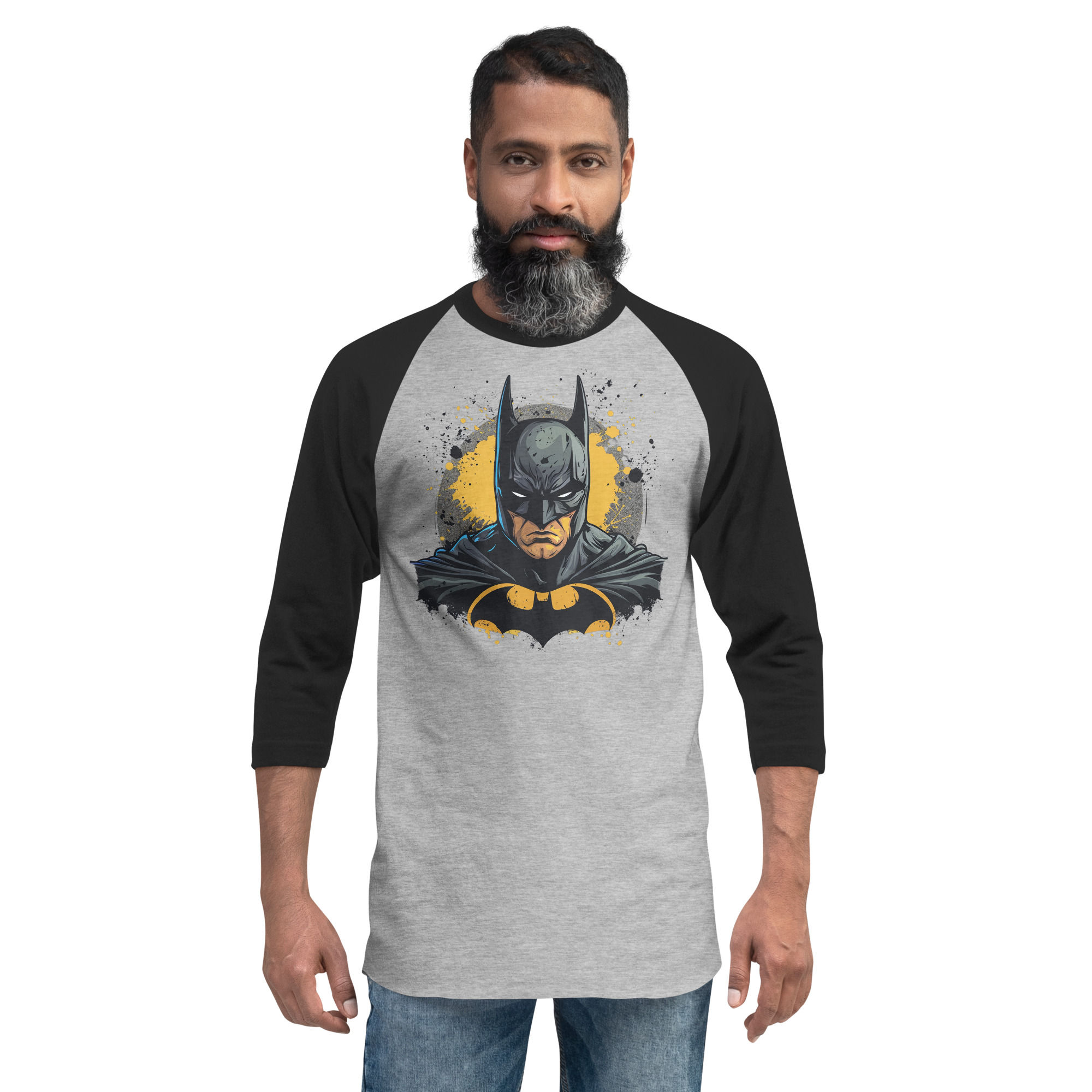 3/4 sleeve raglan shirt