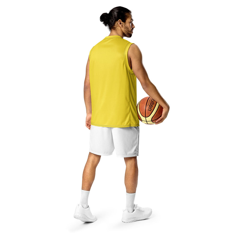 Thumbnail: Recycled unisex basketball jersey